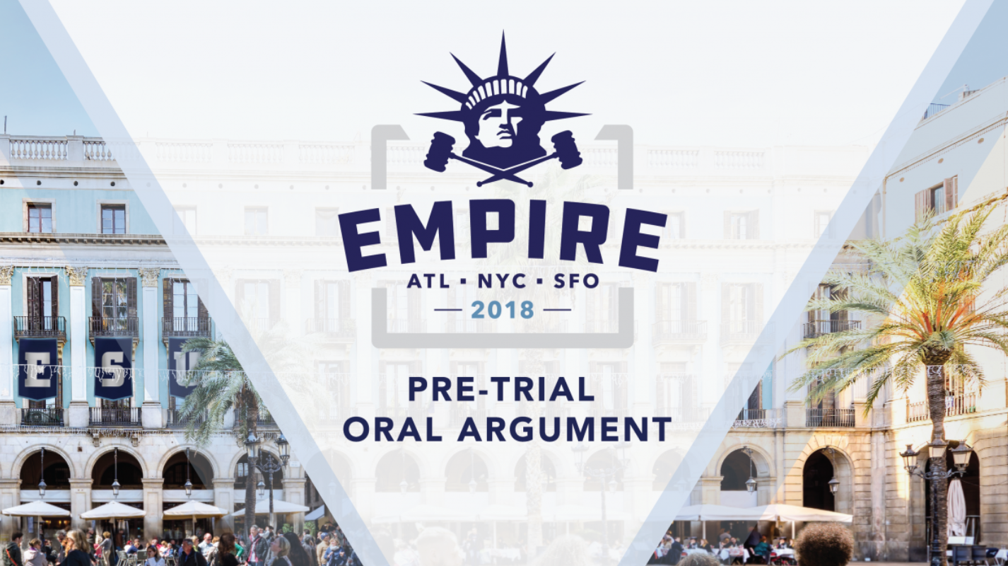 2018 Pre-Trial Oral Argument