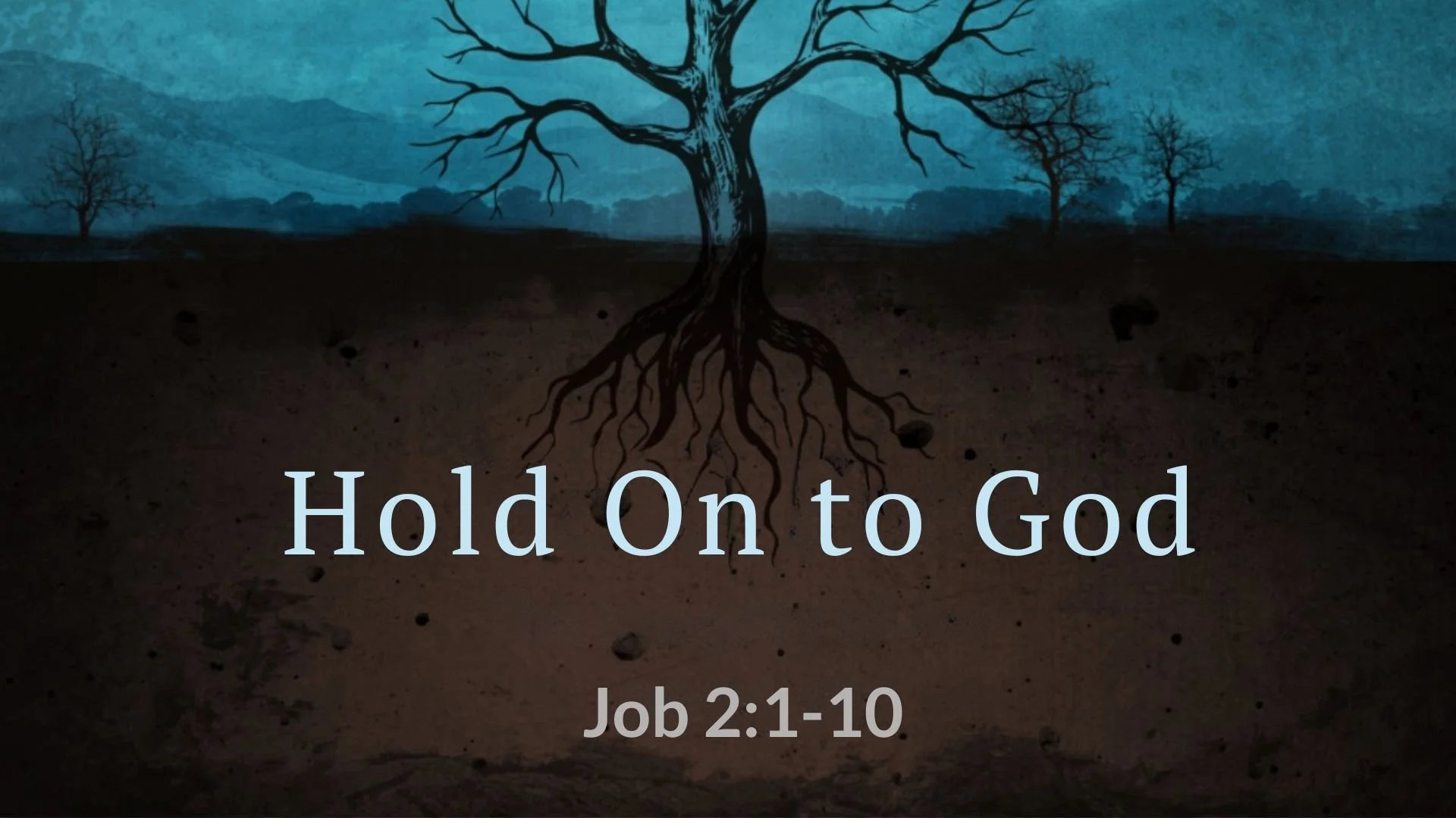Hold On to God - Job 2:1-10