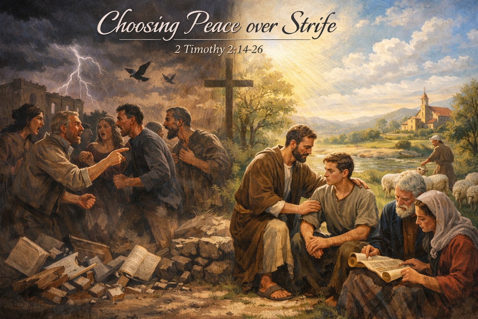Choosing Peace Over Strife - 2 Tim 2:14-26