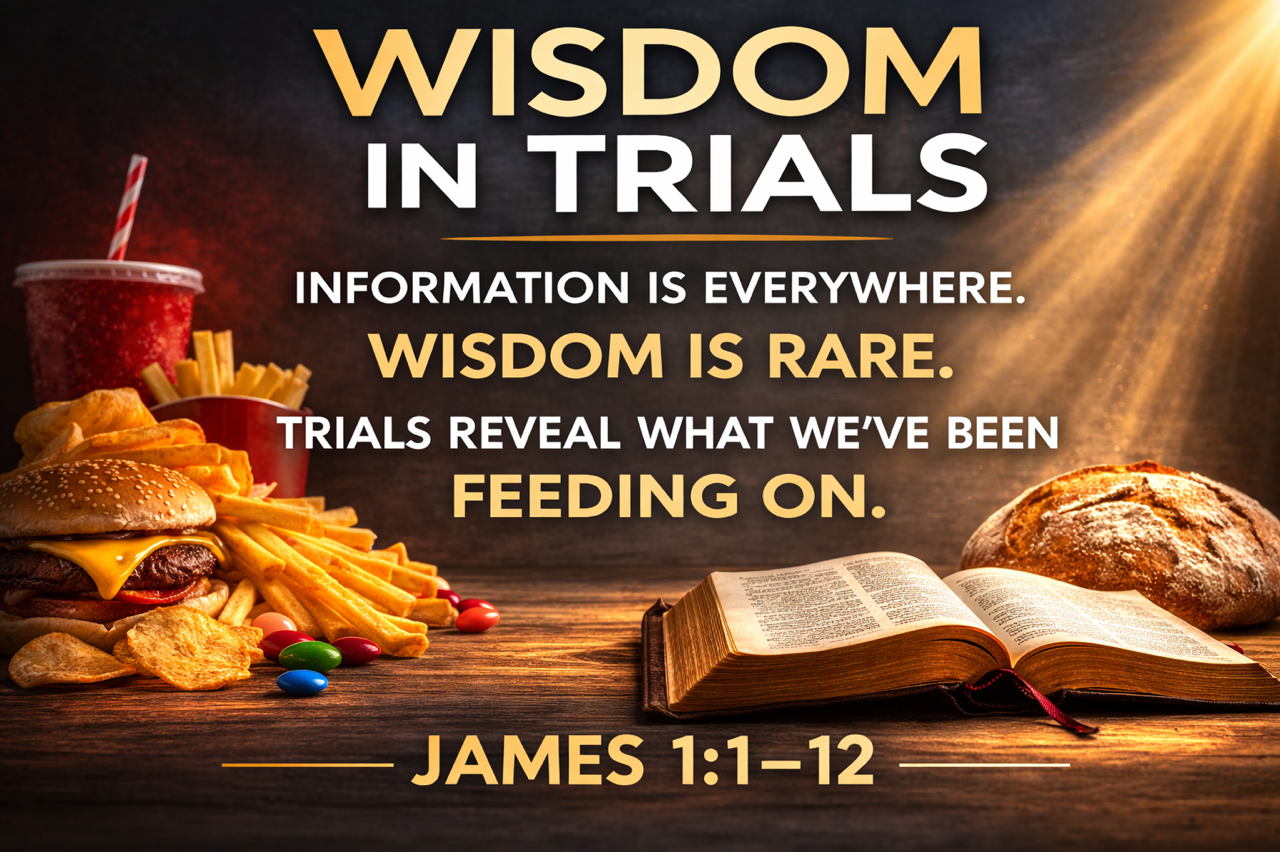 Wisdom In Trials James 1:1-12