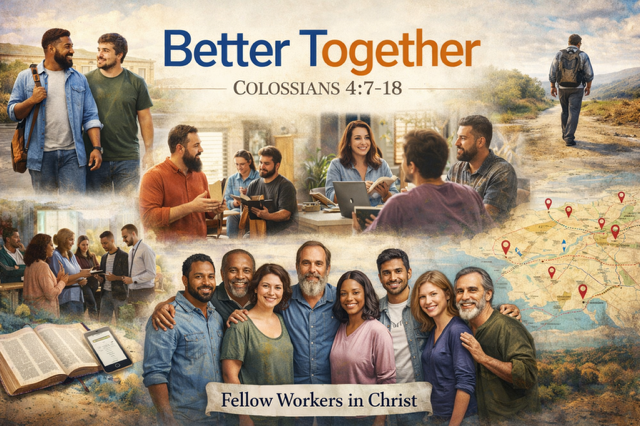 Better Together Colossians 4:7-18