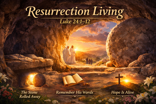 Resurrection Living Luke 24:1-12
