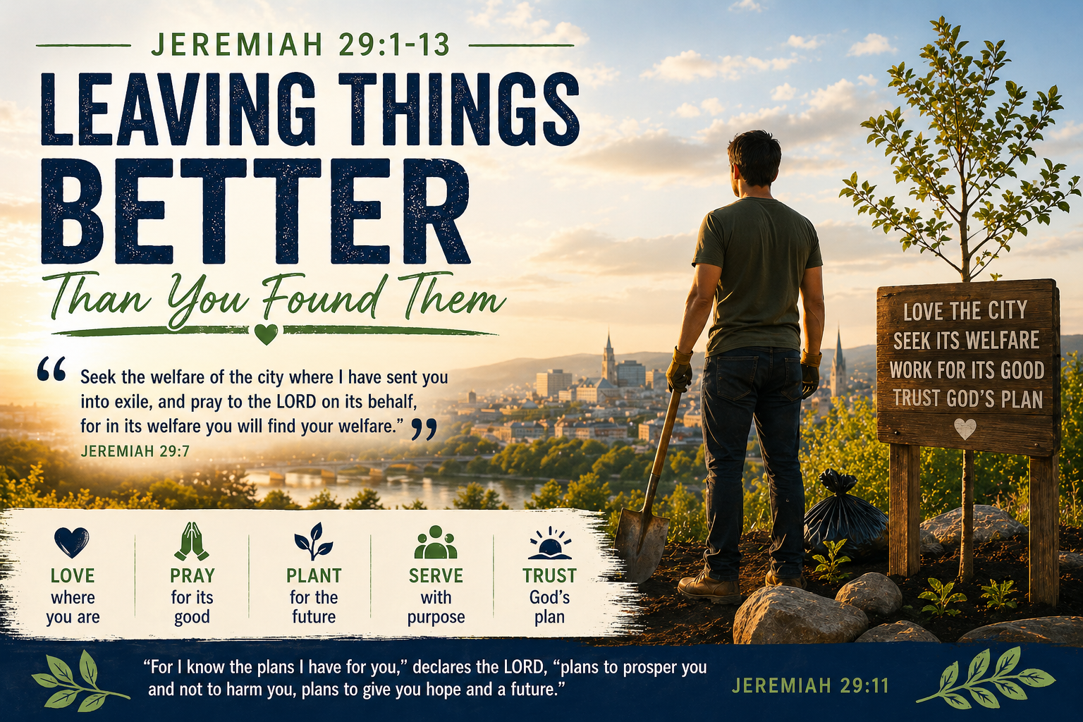 Leaving Things Better Than You Found Them