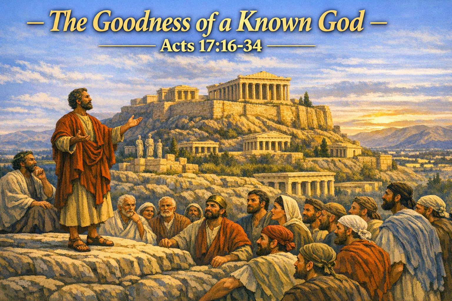 The Goodness of a Known God Part 1 Acts 17:16-34