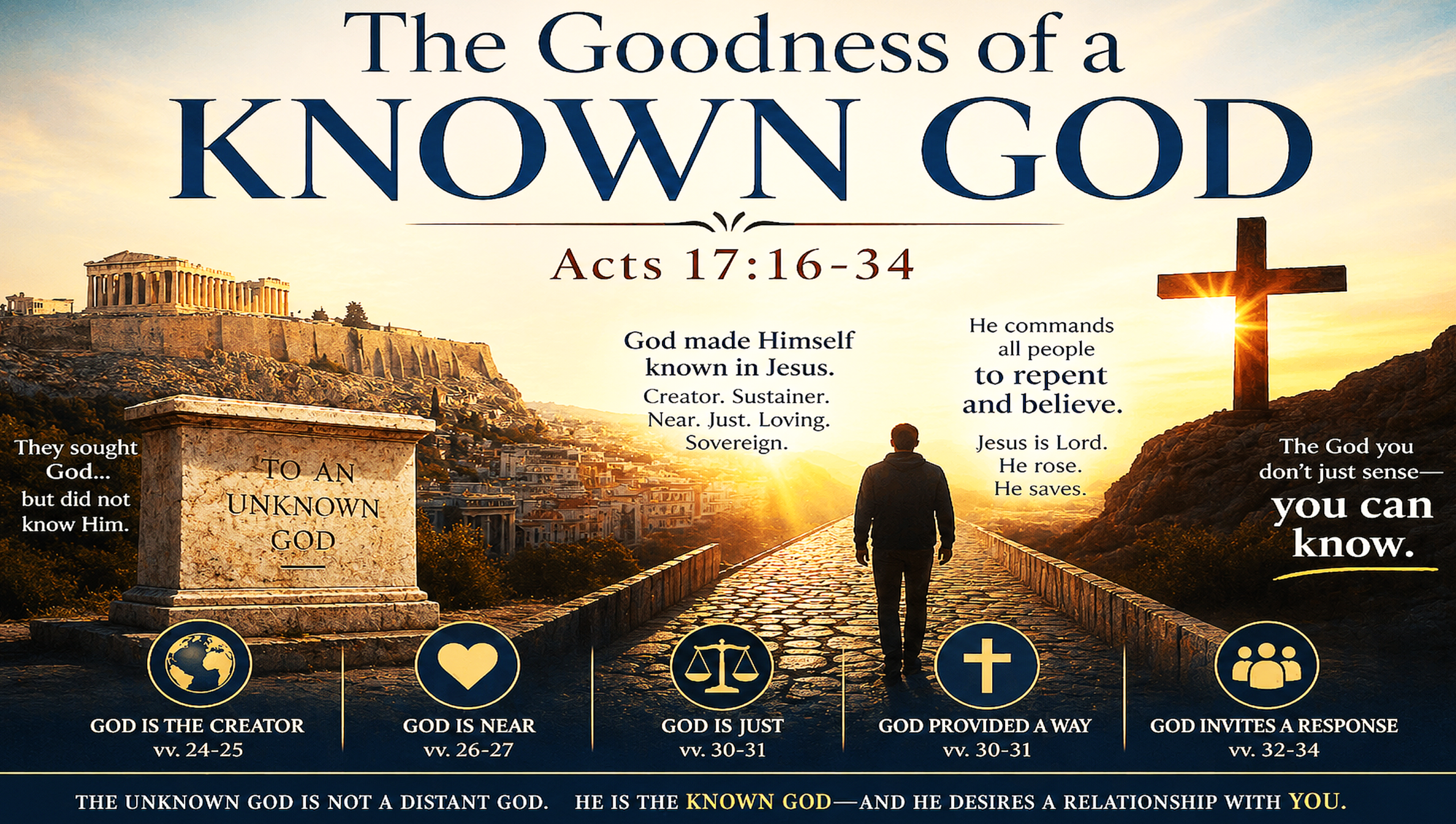 The Goodness of a Known God Part 2 Acts  17:16-34