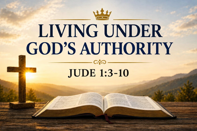 Living Under Gods Authority Jude 3-10
