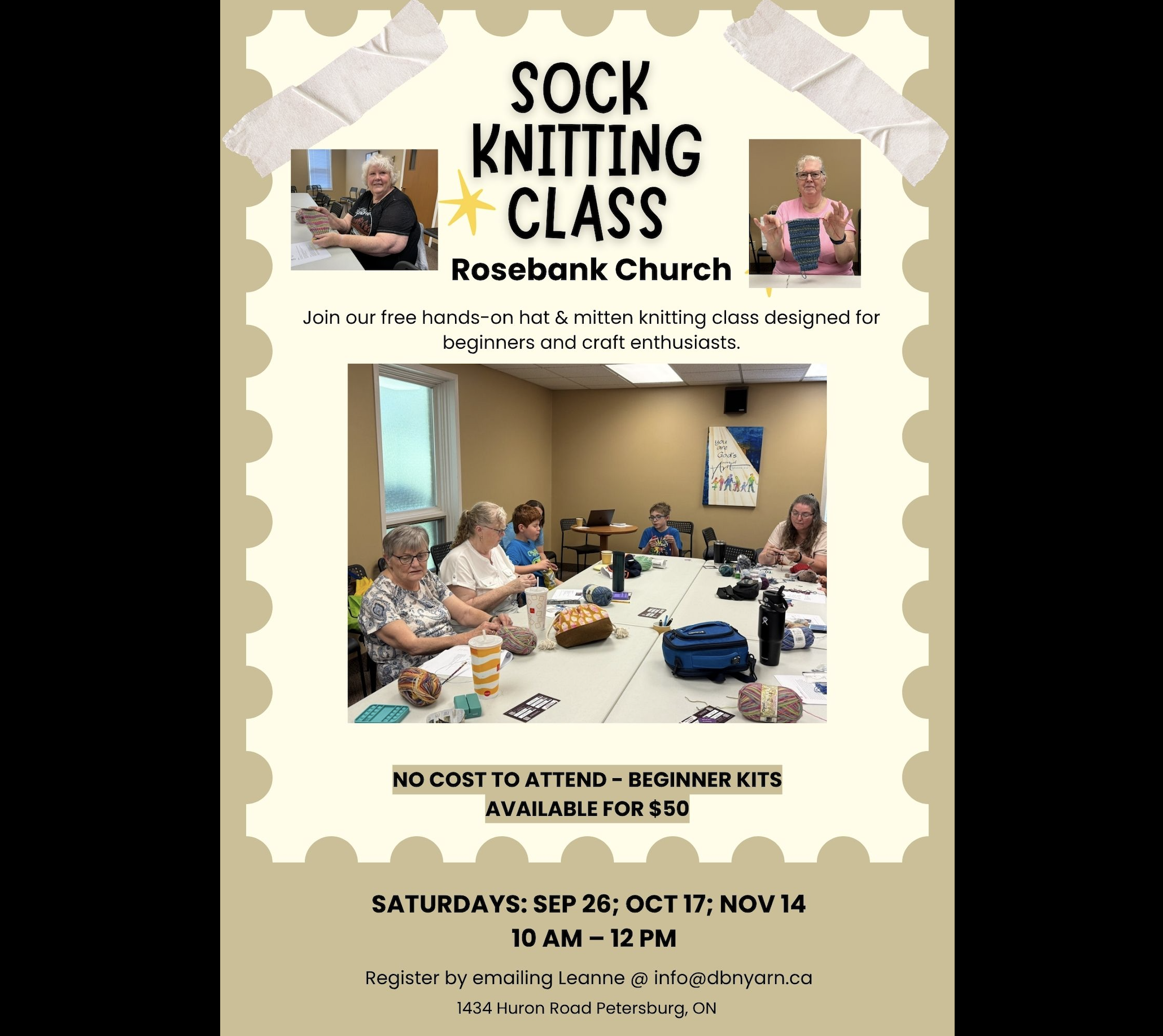 Sock Knitting Classes