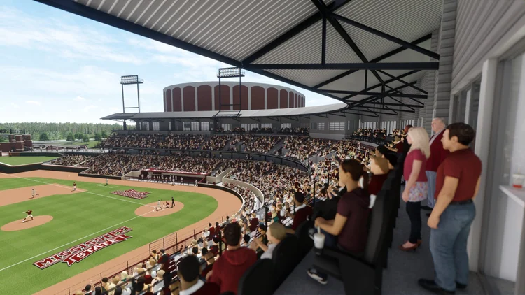 Mississippi State University Dudy Noble Field Reconstruction
