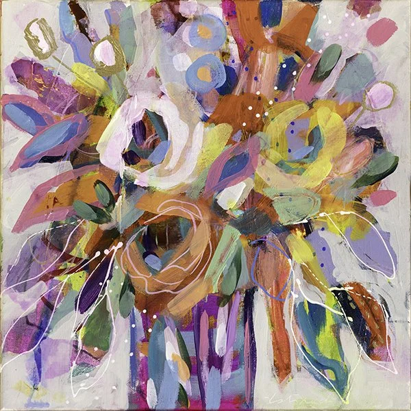 Floral Pop I  - IV