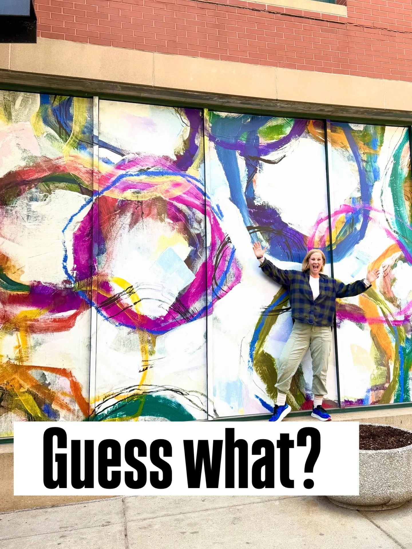 I live in a great city that truly appreciates just how transformative art can be to a space and truly values its local artists. 

My piece, &ldquo;We are all Connected&rdquo; was chosen to be part of the Sidewalk Murals Project by the @artscouncilind