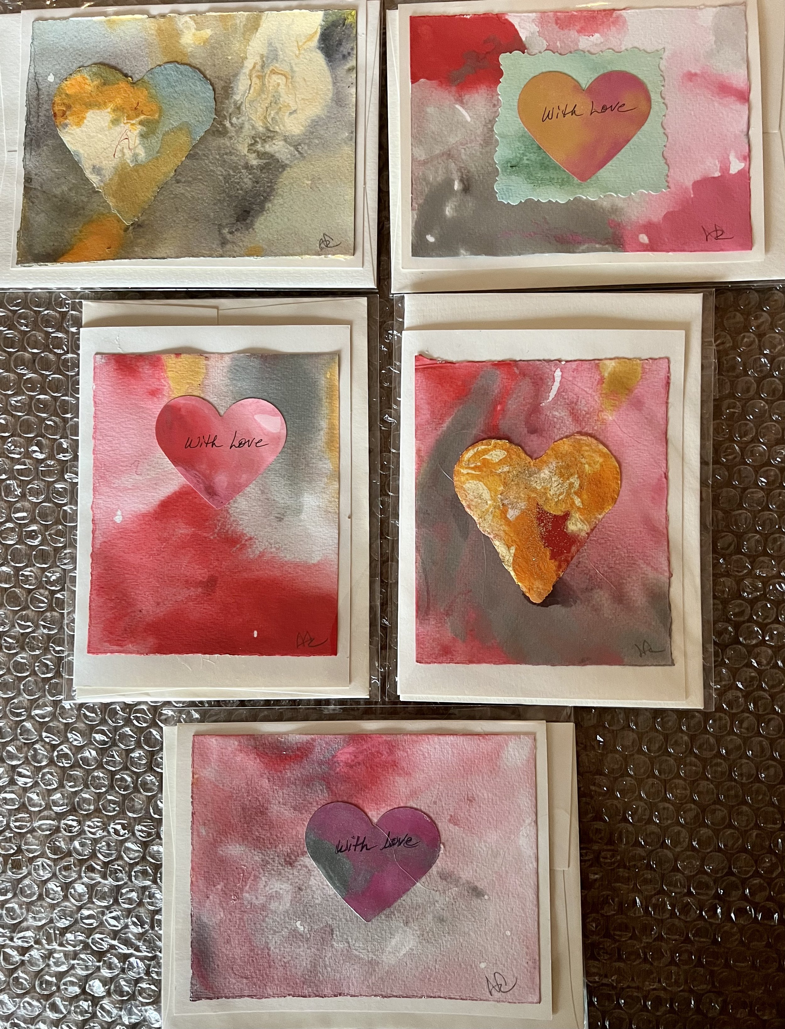 Examples of With Love Cards