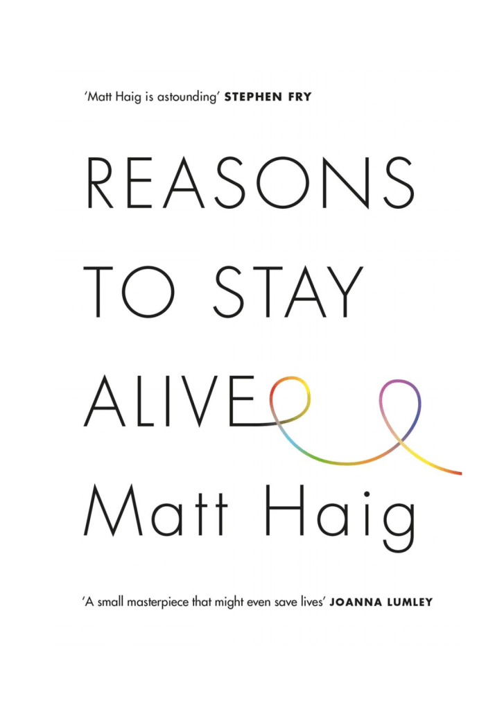Reasons to Stay Alive by Matt Haig