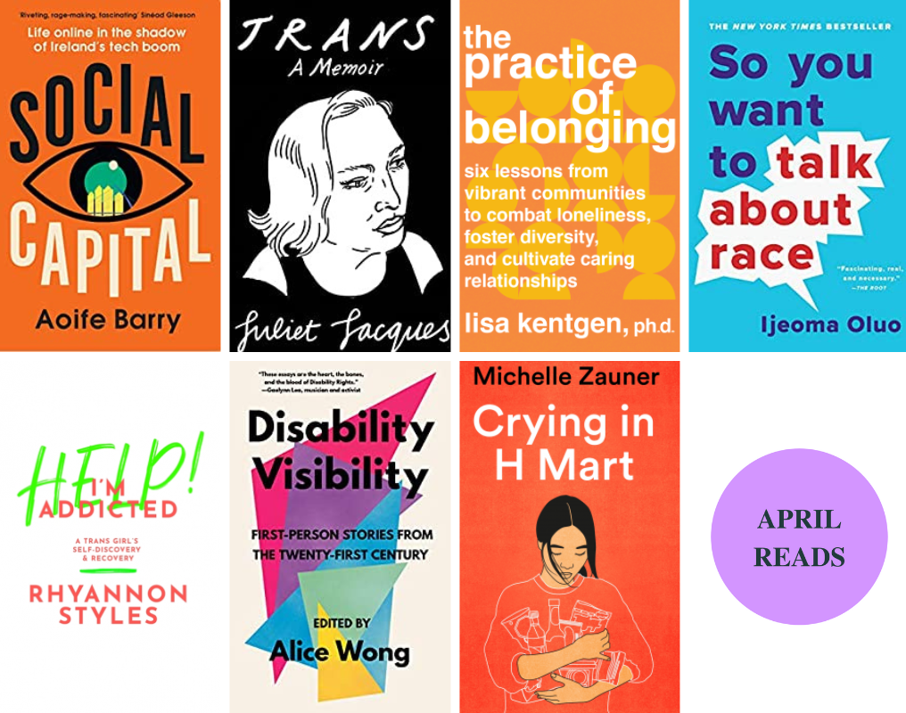 All The Books I Read In April