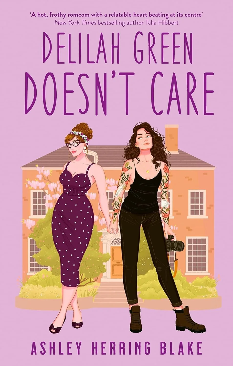The cover of Delilah Green Doesn't Care by Ashley Herring Blake