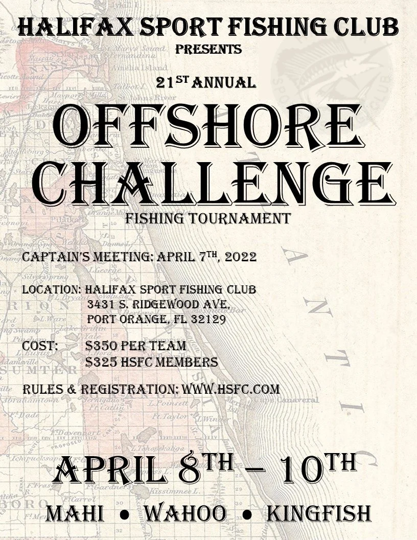 21st Annual Offshore Challenge Captain's Choice ( pick one day to fish)