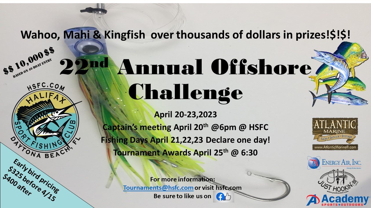 22nd Offshore Challenge Fishing Starts