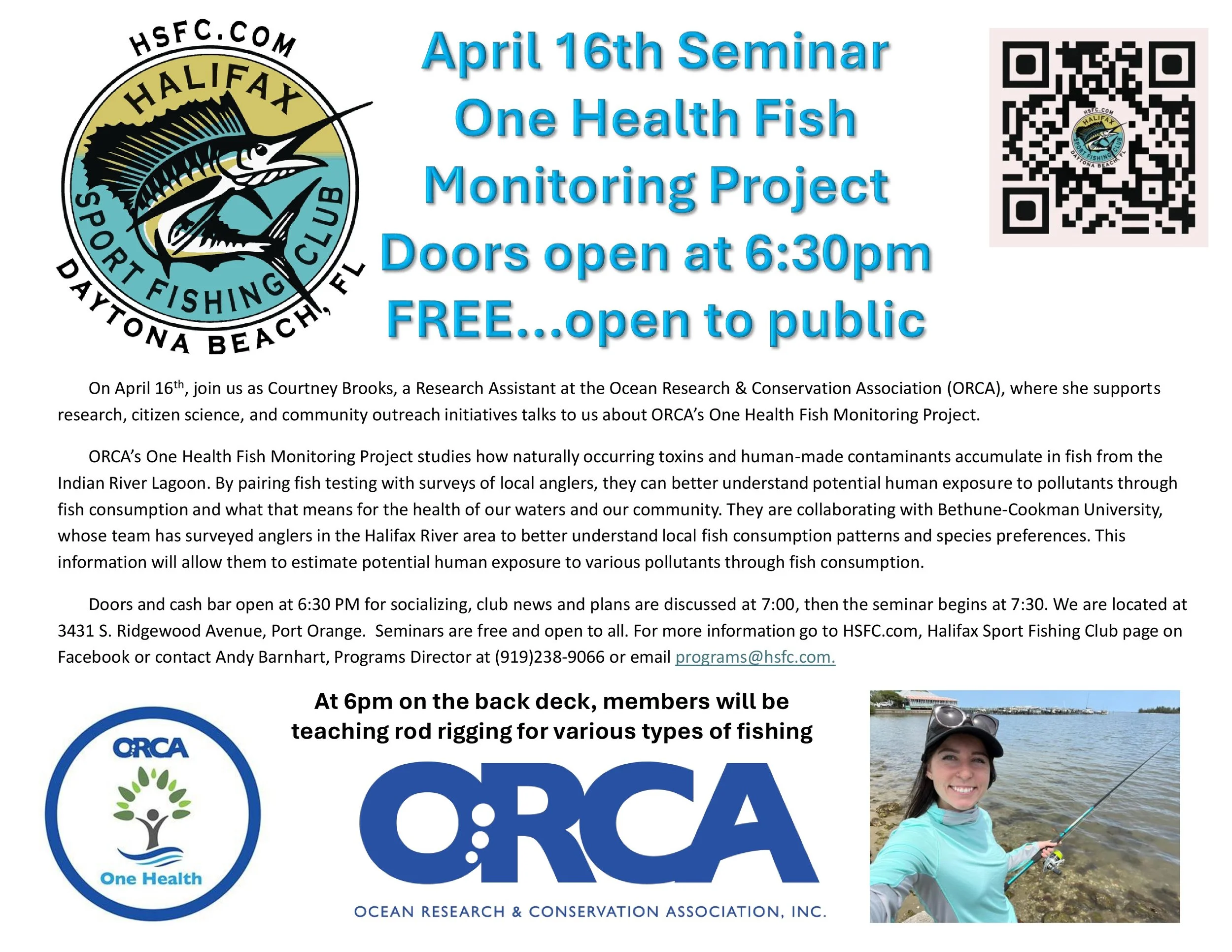 April General Meeting  &amp; Seminar