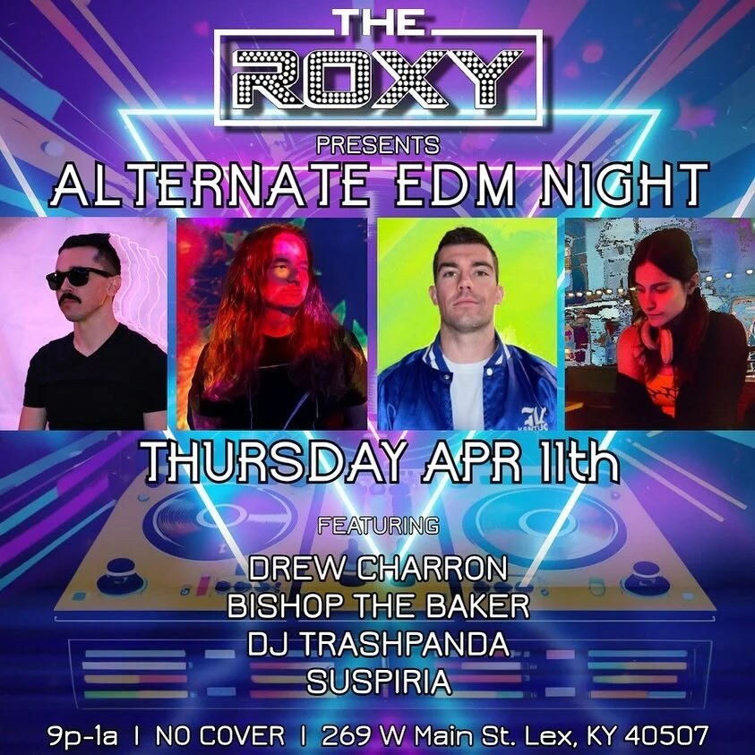 I been waiting to play this spot since I came to #lexington &amp; I&rsquo;m so glad to finally make it real alongside some great DJs. This is gonna be THE place to dance this coming Thursday. Don&rsquo;t even think about going nowhere else but @thero