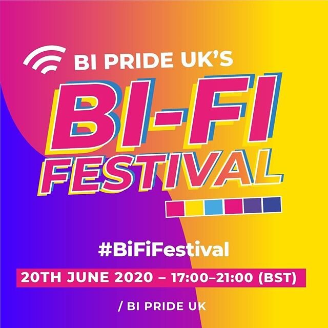 Tomorrow! Join online bi pride! ✨