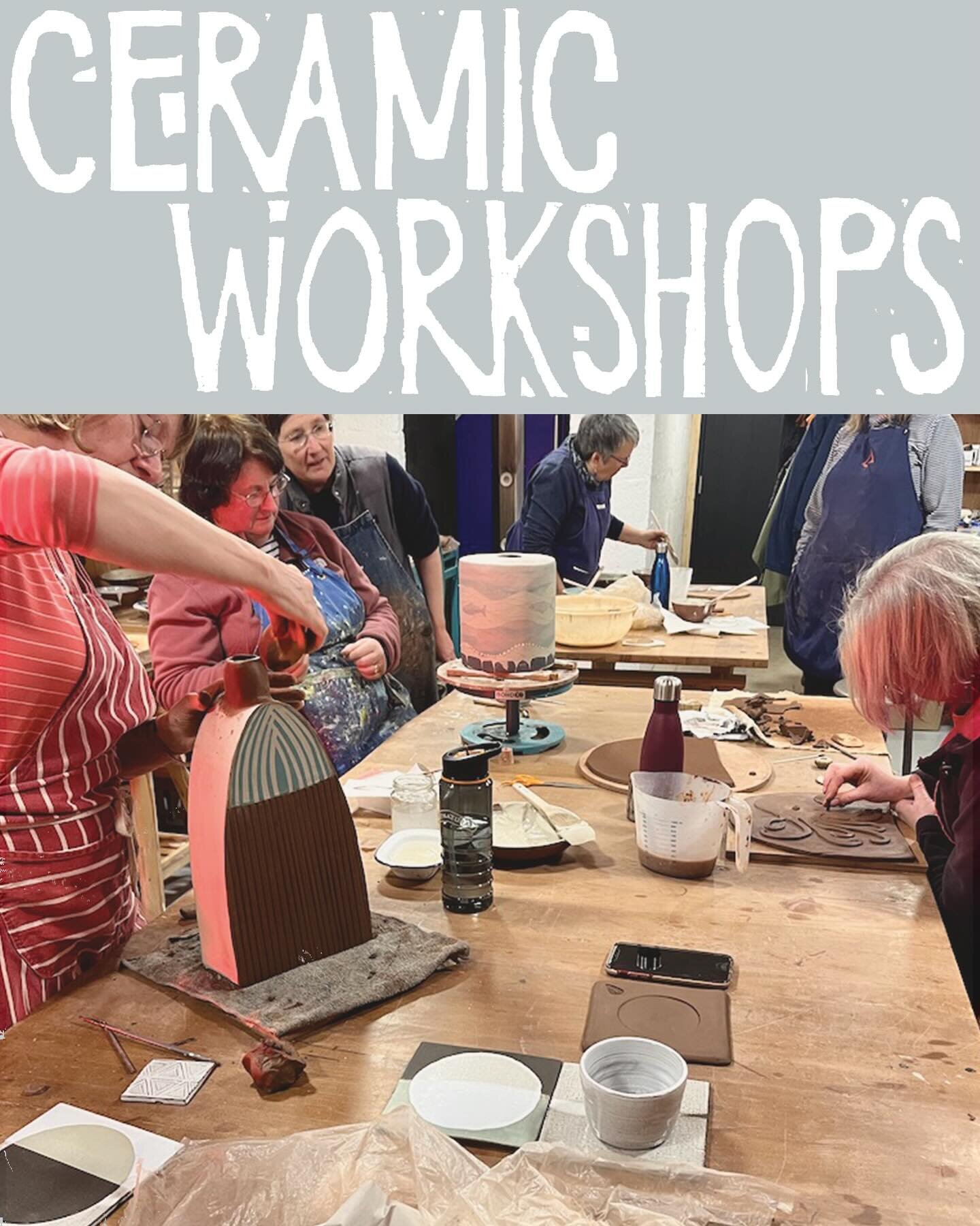 We currently have 2 spaces available on a 4 week block of evening ceramic workshops. Come join the fun with @evecampbelltextiles and @dreyworkshop in February.

4 week block (6.30pm - 9pm)

Thursday 1st February

Thursday 15th February

Thursday 22nd