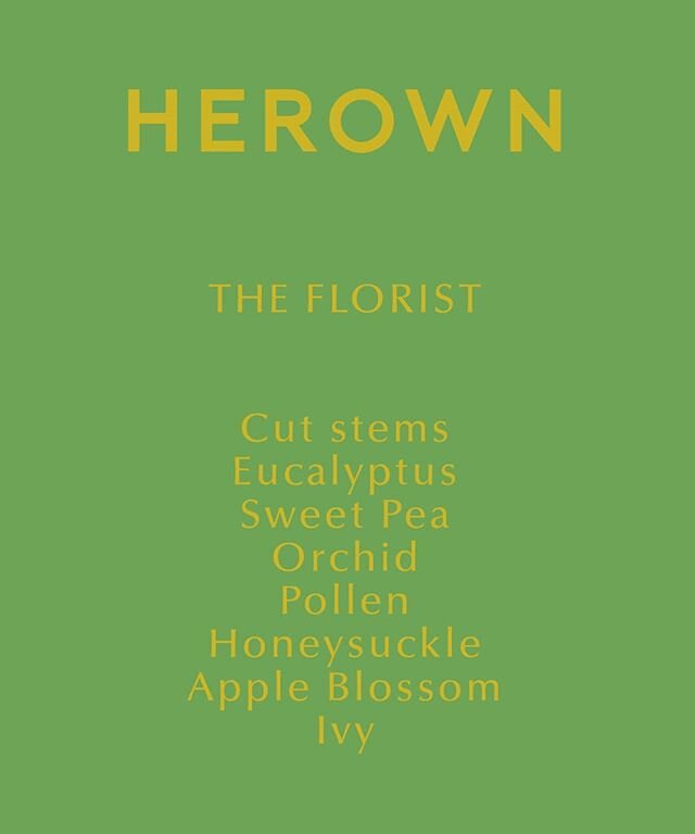 The Florist displays bright vegative notes, intensely green and ruggedly aromatic. Invigorating cut-stem freshness brings bite to a bouquet of delicate flower heads
.
275g candle - up to 70 hour burn time
.
.
. 
#herown #herownstore #herowncandles #h