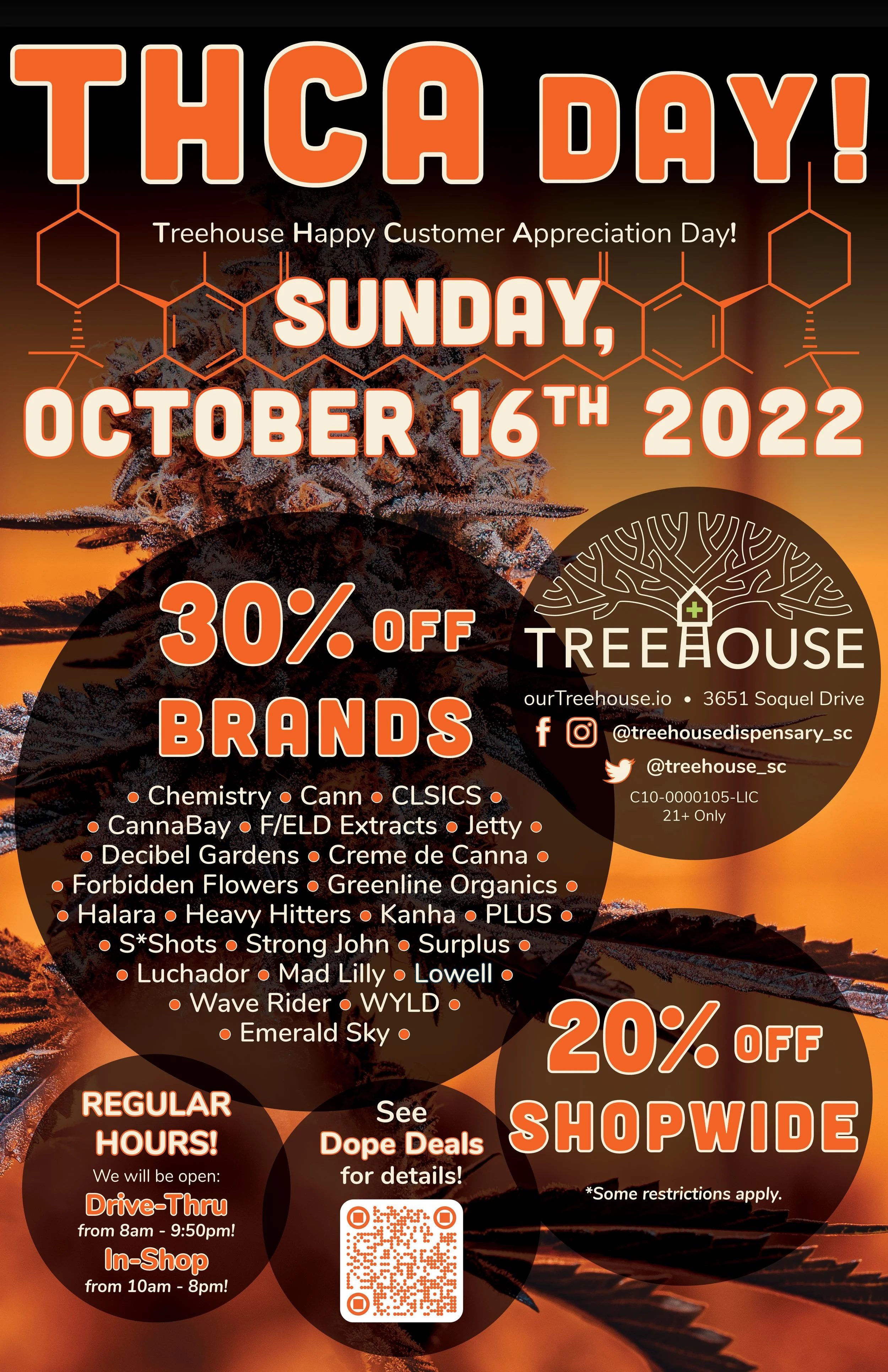 THCA Day at Treehouse! — Treehouse Dispensary Cannabis Creating Community