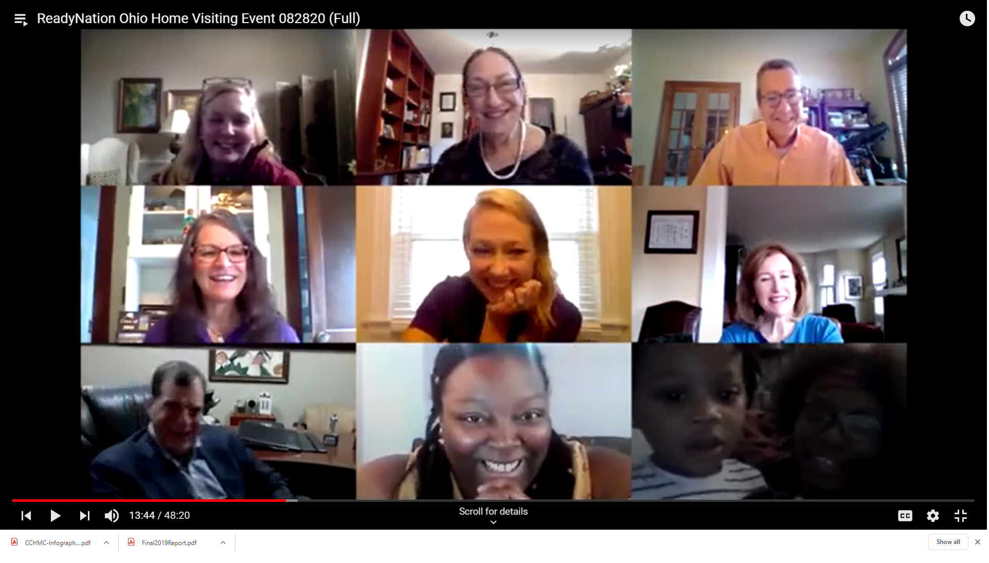 Virtual Home Visiting Event with ReadyNation Ohio!