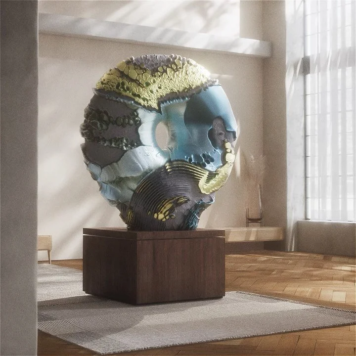 Series of Sculptures in Flux. A few old pieces of R&amp;D that I forgot about and unearthed from the archive.