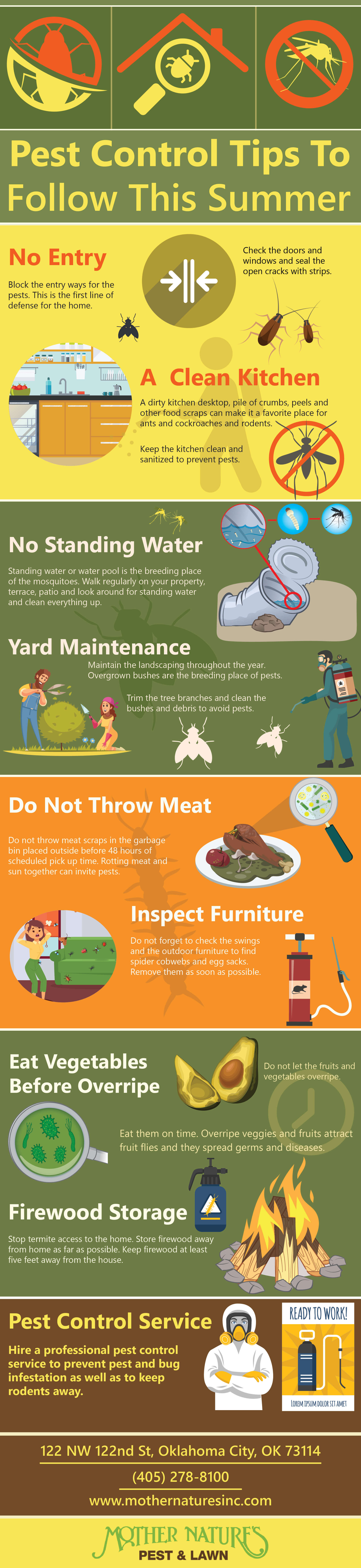Pest Control Tips to Follow This Summer