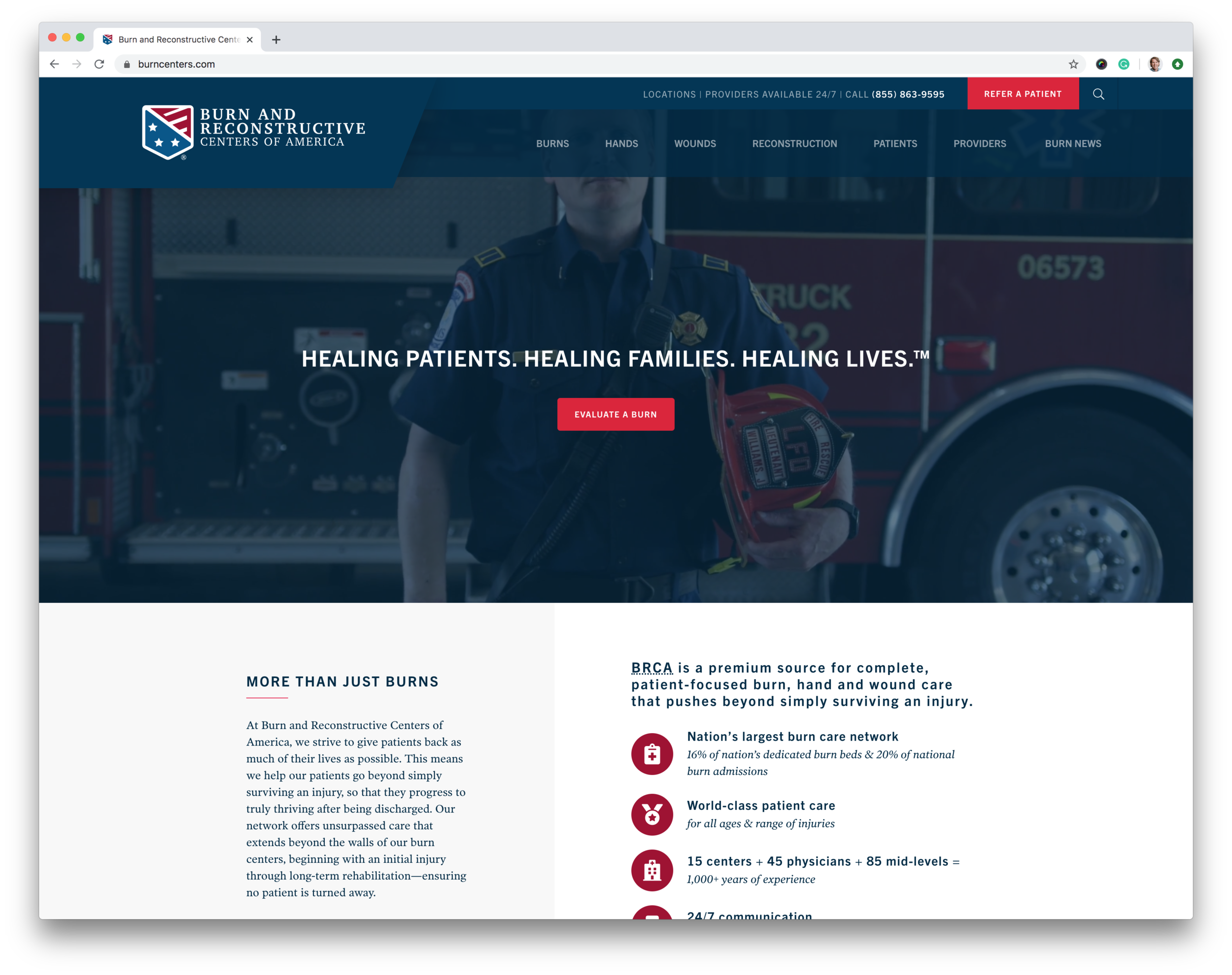 Burn & Reconstructive Centers of America — Wier / Stewart