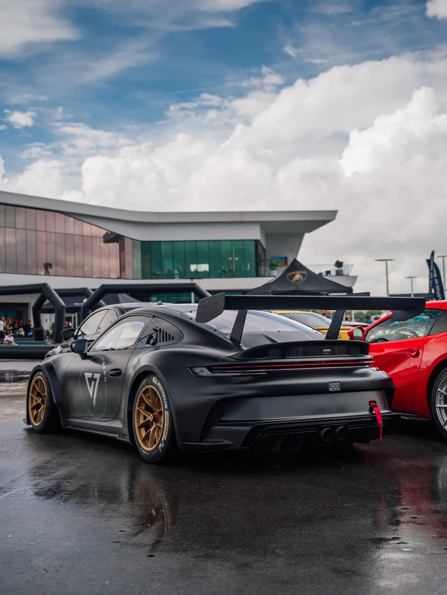 Looks fast standing still. 
#porsche #cupcar #ride2revive