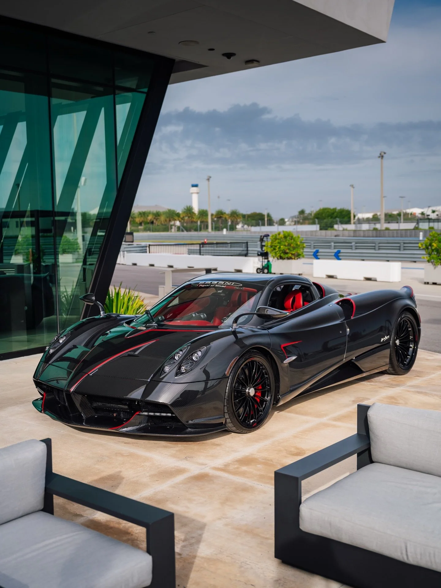 Track side. 
#pagani #huayraroadster #ride2revive