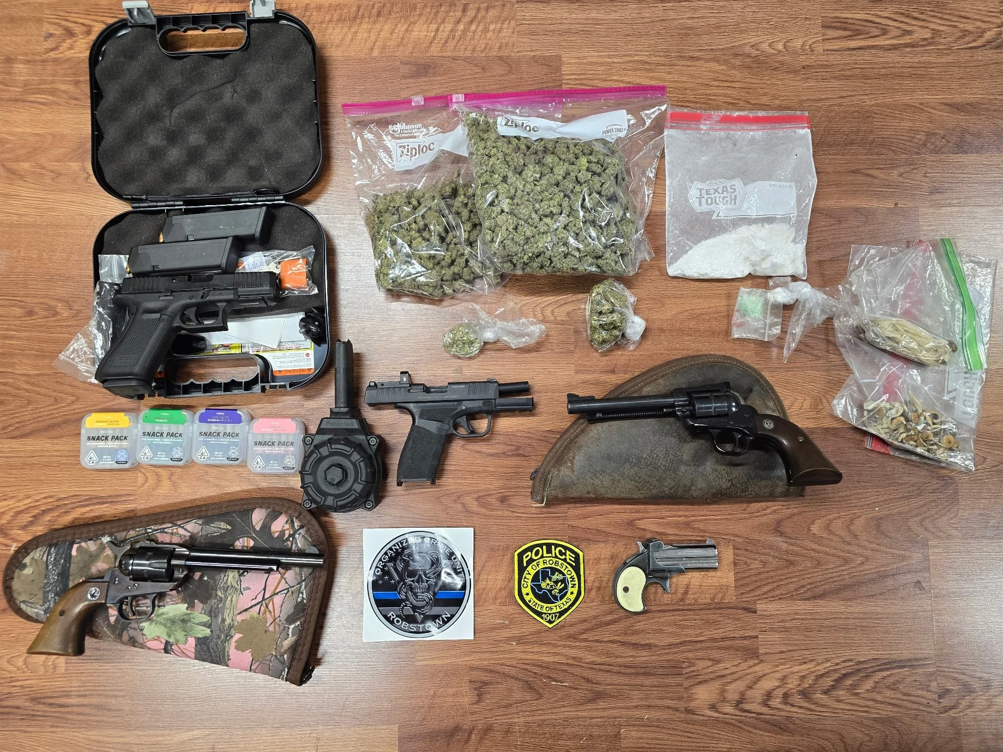 Authorities Execute Search Warrant in Robstown, Arrest Three on Child Exploitation and Narcotics Charges