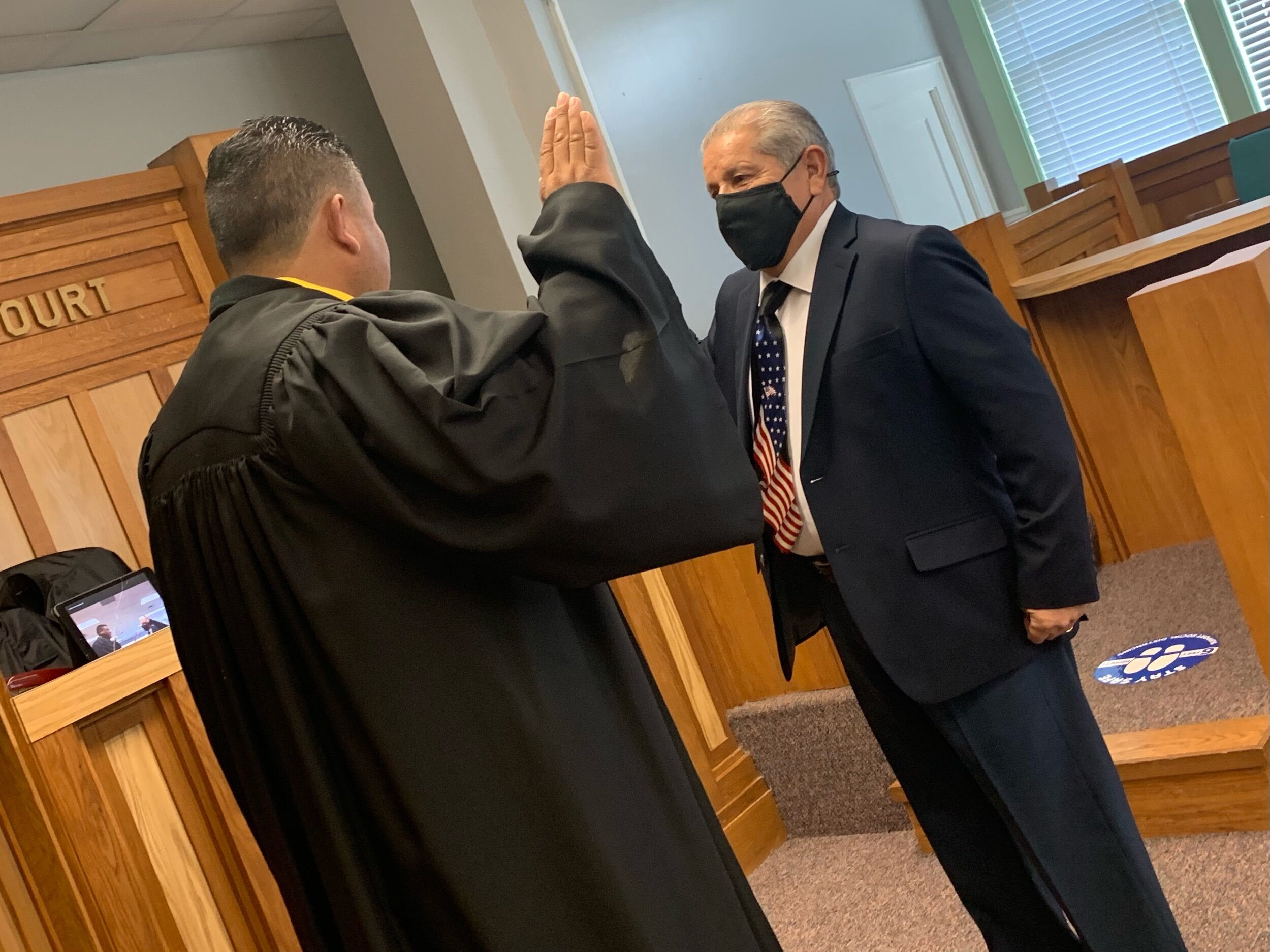 New Kleberg County Officials Sworn in