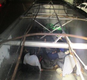 Kingsville Border Patrol Discover 52 Illegals Inside Tractor Trailer