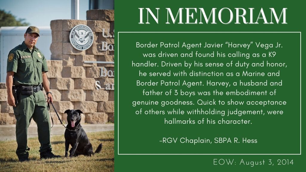 Border Patrol Agent Javier Vega, Jr. Remembered in Kingsville
