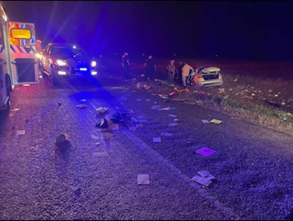 Two Vehicle Head on Collision