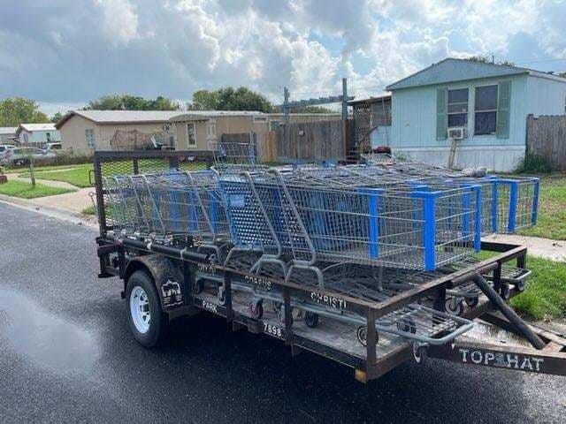 Over 60 Shopping Carts Found in Neighborhood