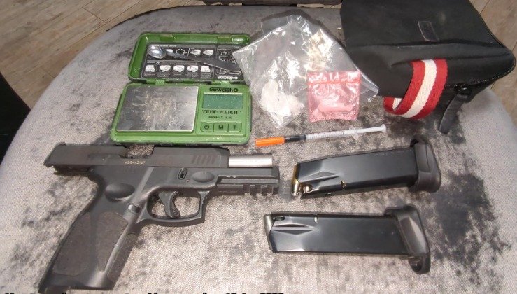 Roadside Stop Finds Syringe Loaded with Fentanyl-Heroin