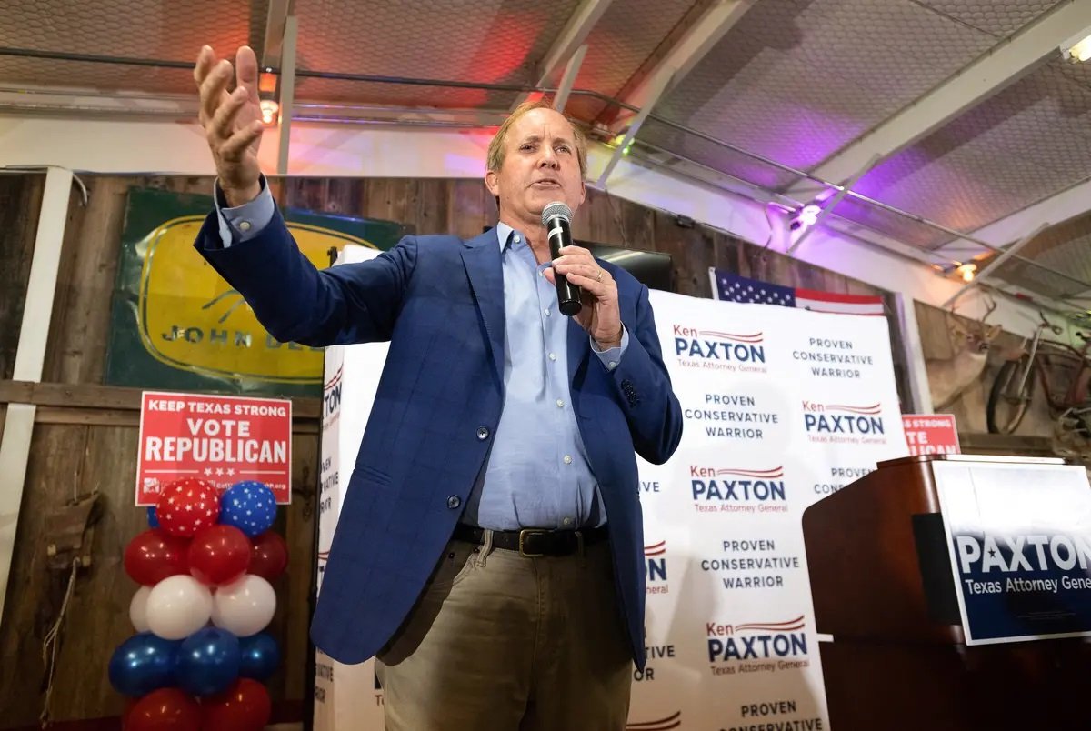 Texas House Issues 20 Articles of Impeachment Against AG Paxton