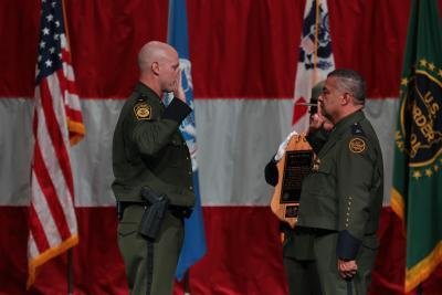 Laredo Sector Border Patrol Holds Change of Command Ceremony