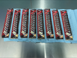 CBP officers seize rooster blades at the Juarez-Lincoln Bridge