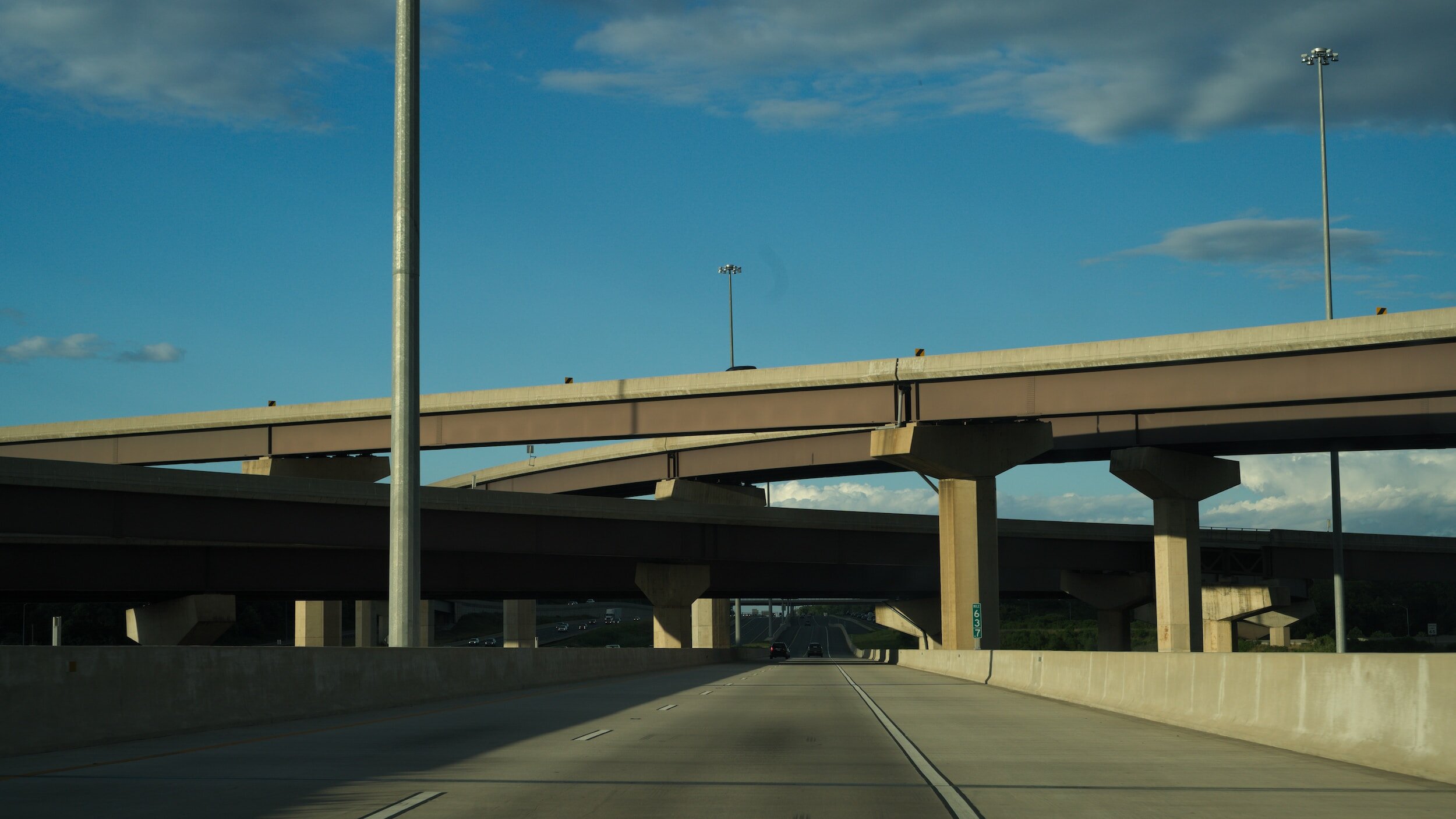 Leopard Street SH 286 Overpass Open