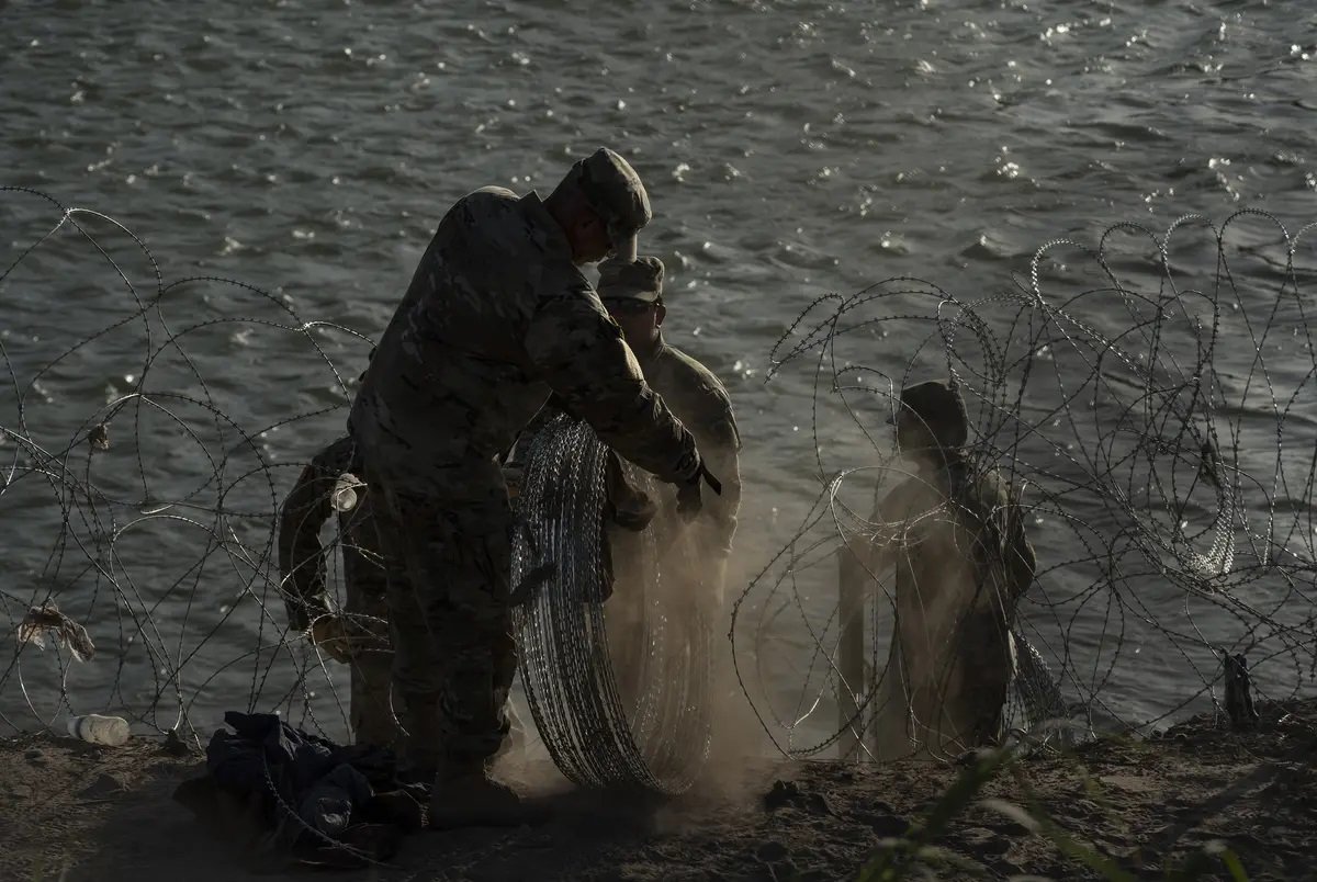 Judge Denies Request to Stop Feds from Cutting Razor Wire