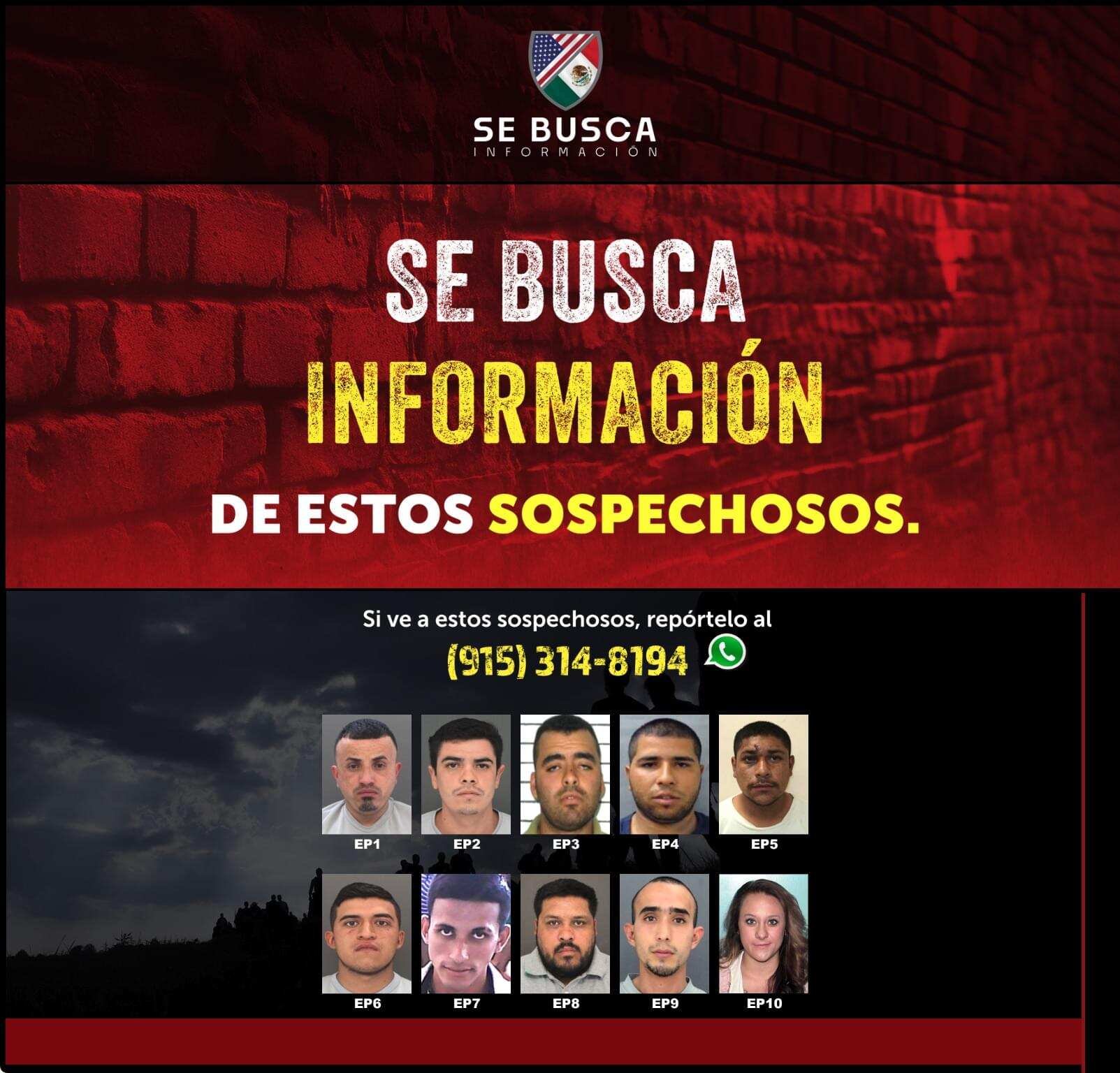 “Se Busca Información” Criminal Target Arrested
