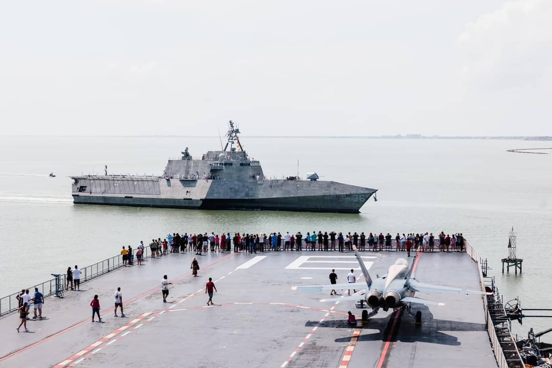 Arrival of the USS Kingsville