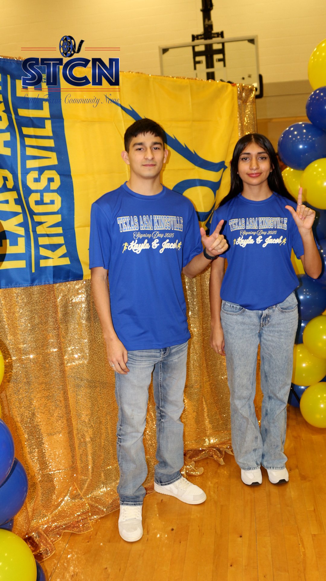 2 H.M. King Students Sign Letters of Commitment to TAMUK