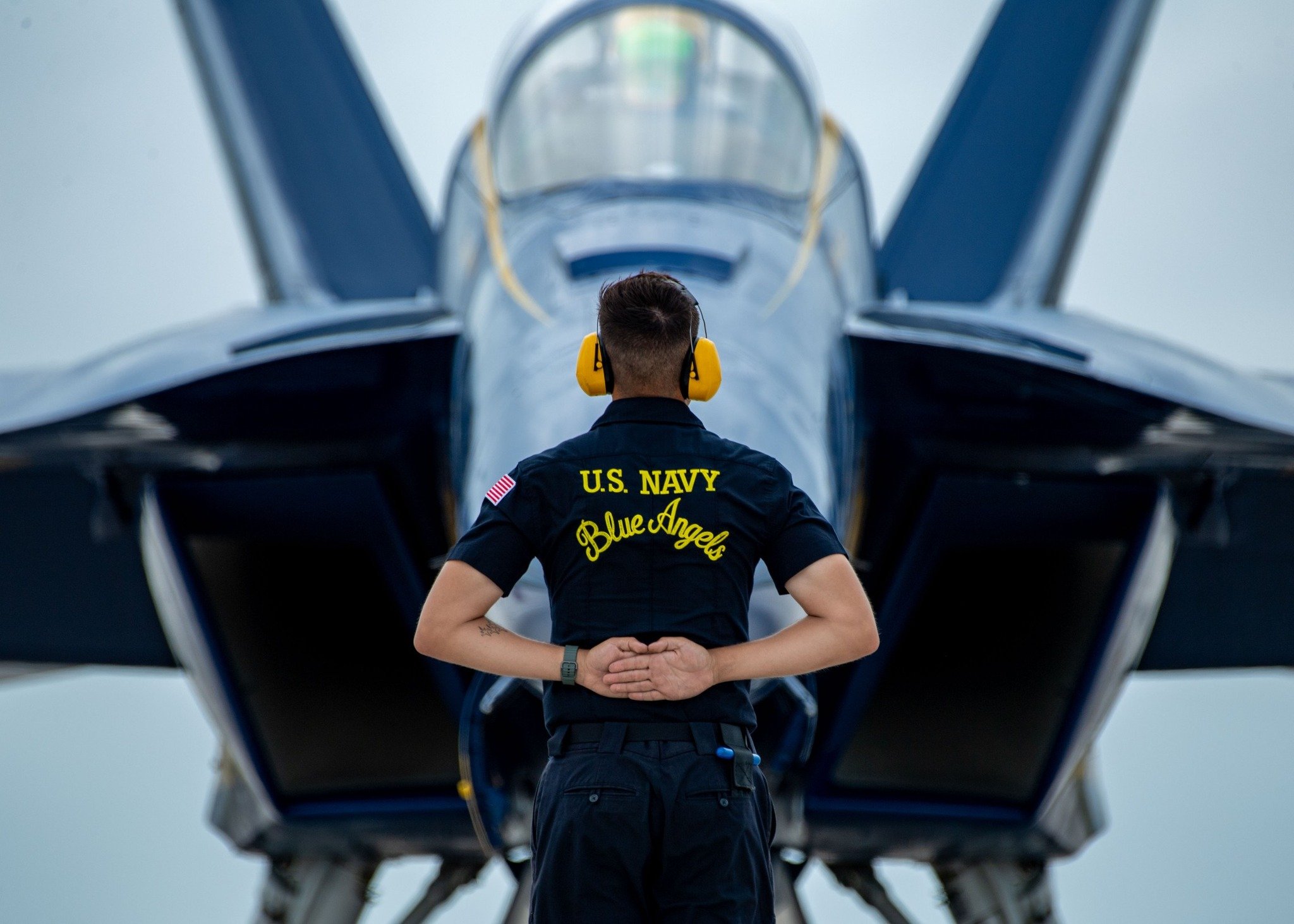 Blue Angels Practice Run in Corpus Christi