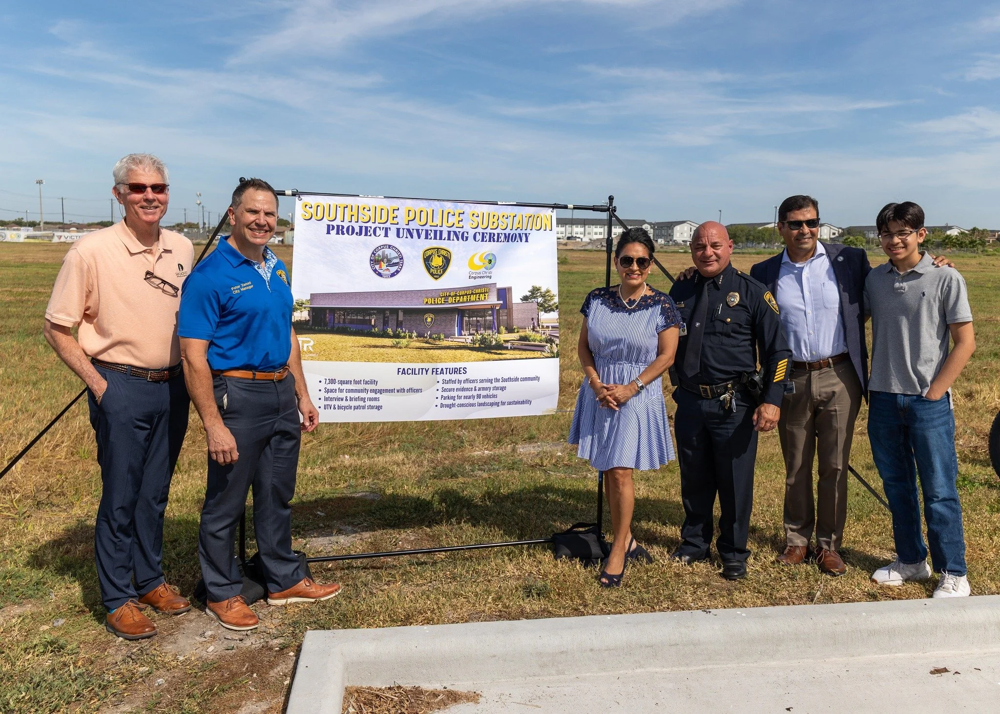 Groundbreaking of the Southside Police Station