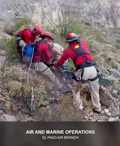 AMO Helicopter Crew Conducts Rescue Near Mammoth Cave
